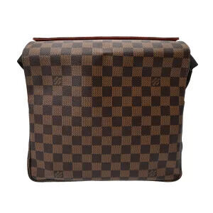 Louis Vuitton Damier Naviglio Brown Canvas Shoulder Bag